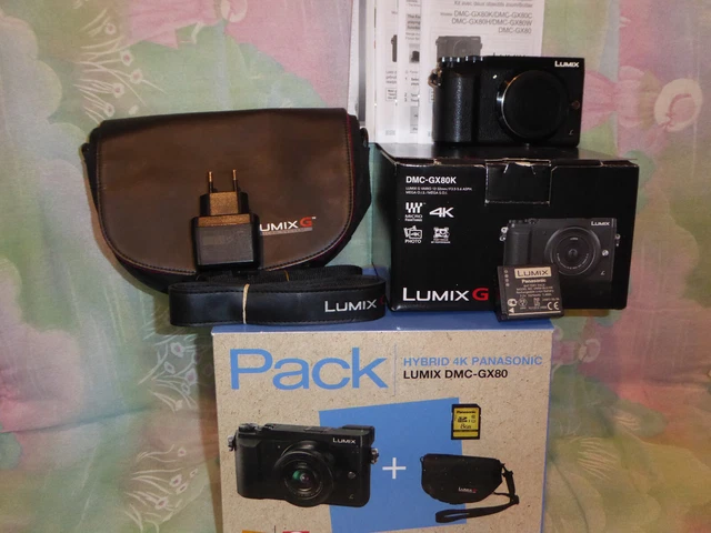 Panasonic LUMIX DMC-GX80K 16 Mpix Appareil Photo Numérique Hybride ( boitier nu