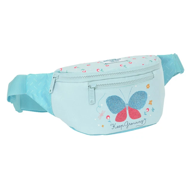 Sac banane BlackFit8 Keep Growing Bleu clair [23 x 12 x 9 cm]