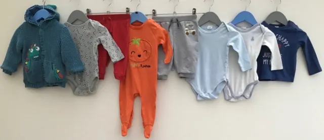 Pacchetto di abbigliamento bambini età 3-6 mesi TU F&F Benetton Gap Zara