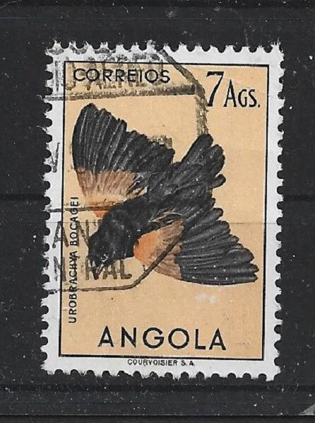 pa673 ANGOLA/ Vögel MiNr 354 o