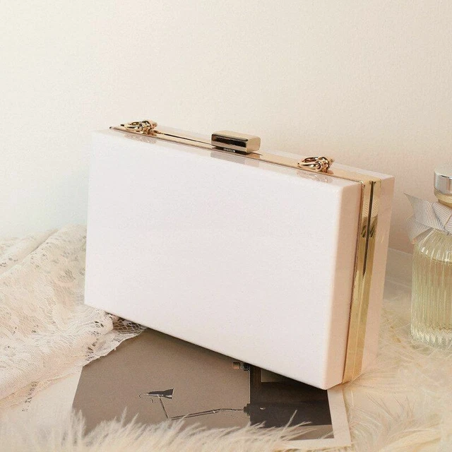 Transparent Acrylic Bag Clear Purse Cute Crossbody See Through Evening Clutch