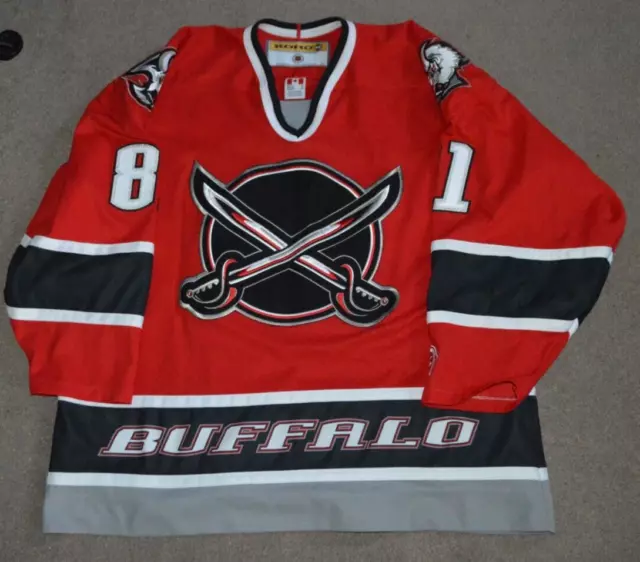 CCM vintage Buffalo Sabres Miroslav Satan jersey