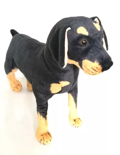 Life size doberman stuffed animal shop