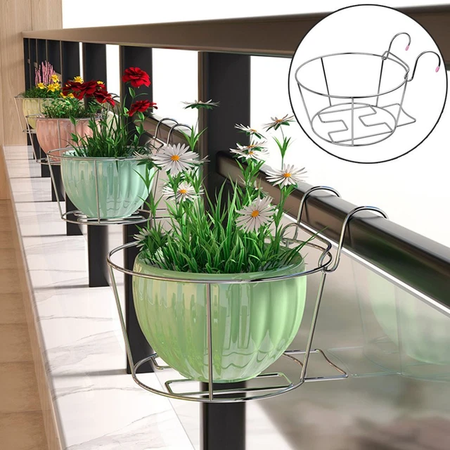 de fenêtre Rampes Pot à fleurs suspendu, Balcon Pot de planteur, Garde-corps