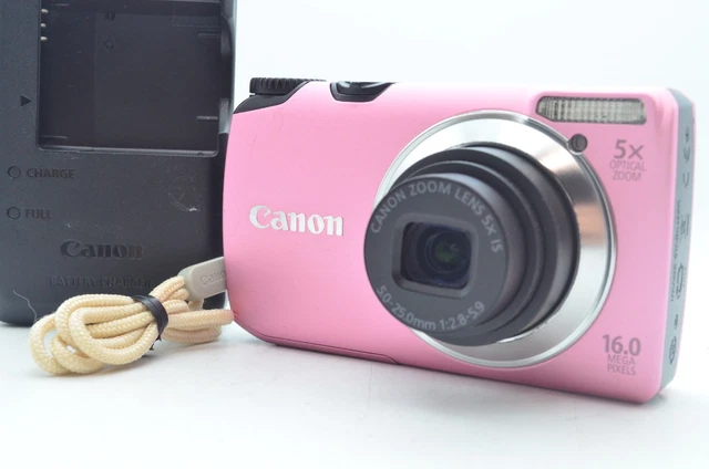 CANON powershot A3300ピンク #165 CANON POWERSHOT A3300 IS PINK w