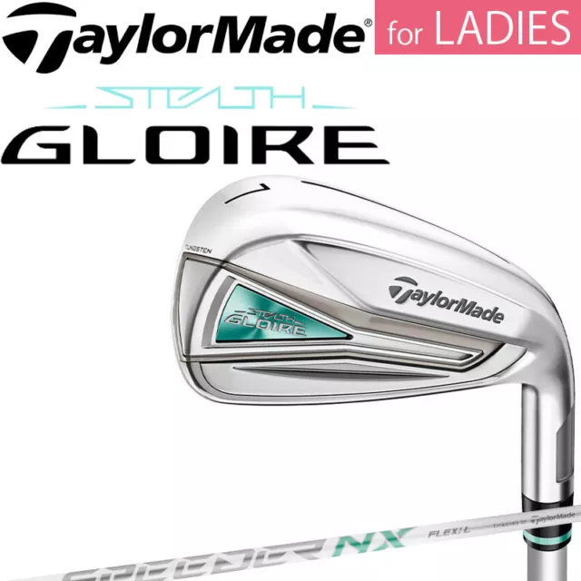 Mujer Taylormade Golf Japan 2022 STEALTH GLOIRE de Hierro Juego # 7,8,9 ,Pw ,Sw