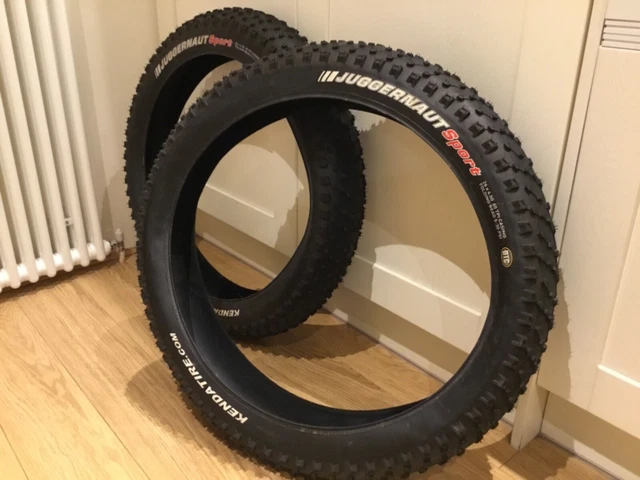 FAT BIKE TYRES Kenda Juggernaut Sport 4.5 folding x 2 80.00