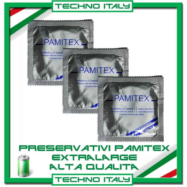 72 Preservativi Pamitex Xl Extralarge Natural  - Confezione Anonima