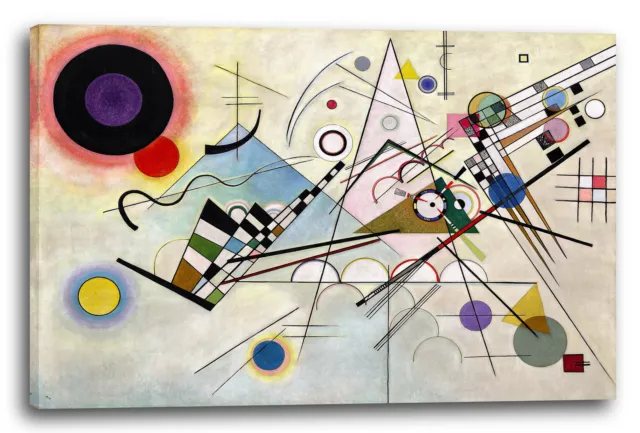 Lienzo/Marcos Wassily Kandinsky - Composición 8 (1923)