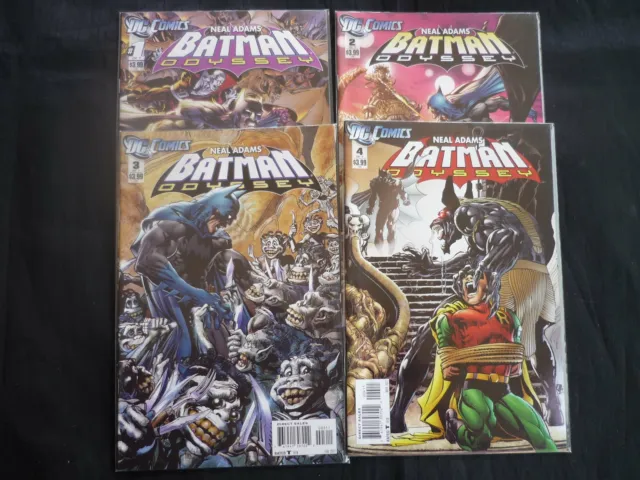 Neal Adams Batman Odyssey iss 1 - 4 Volume 2  (b4) DC 2011-12