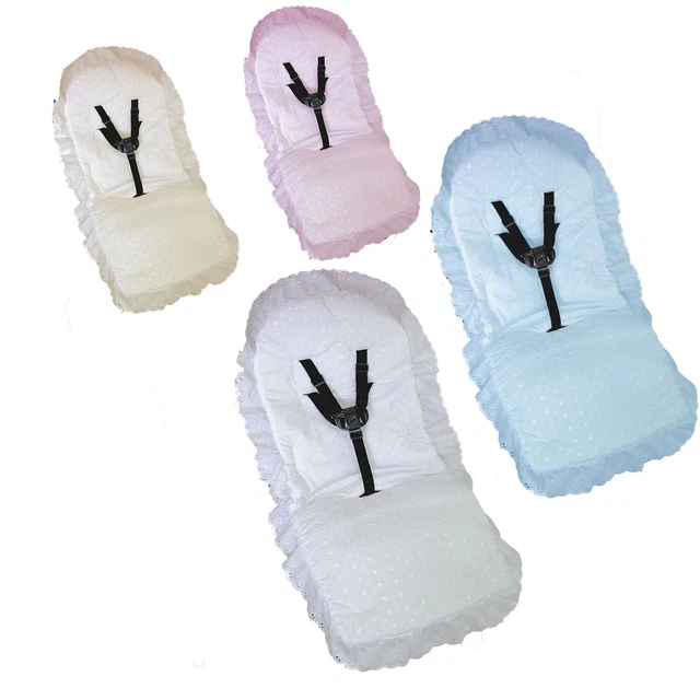 Frilly deals pram liners