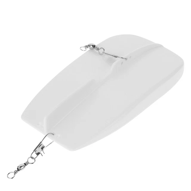 Appâts De Pêche À La Traîne Outil L'appât Plongeoir Accessoires Blancs Avion