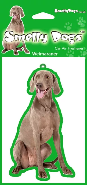4 x Weimaraner (b) Breed of Dog Fragrant Air Freshener