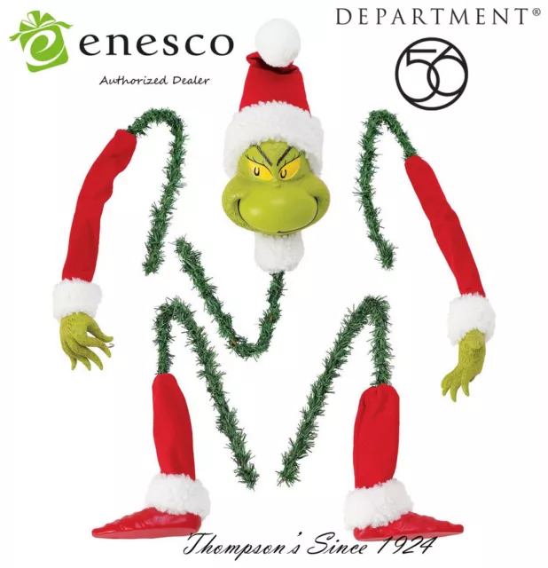 Enesco Decorate Grinch In A Cinch Christmas Tree Set Dept 56 Possible Dreams NIB Enesco Decorate Grinch In A Cinch Christmas Tree Set Dept 56 Possible Dreams NIB