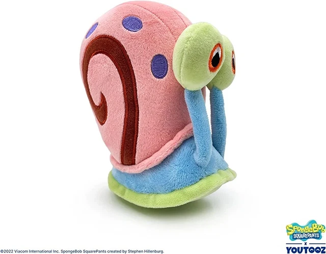 Youtooz Gary Snail Stickie Plush in 6", Magnetic Spongebob