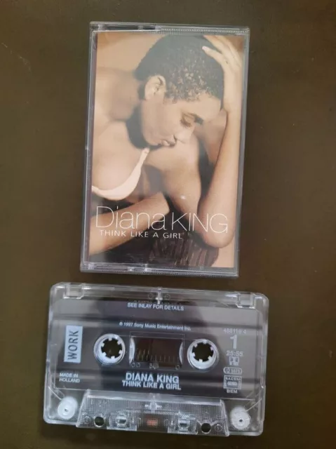 K7 Audio: Diana King - Think Like A Girl Molto Bon Condizioni