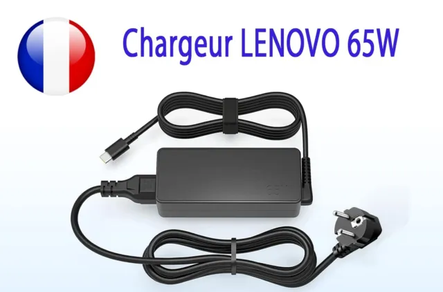 Chargeur PC Portable Lenovo 92P1154 42T5283 052569-11 Adaptateur Secteur  65W 20V - MonsieurCyberMan