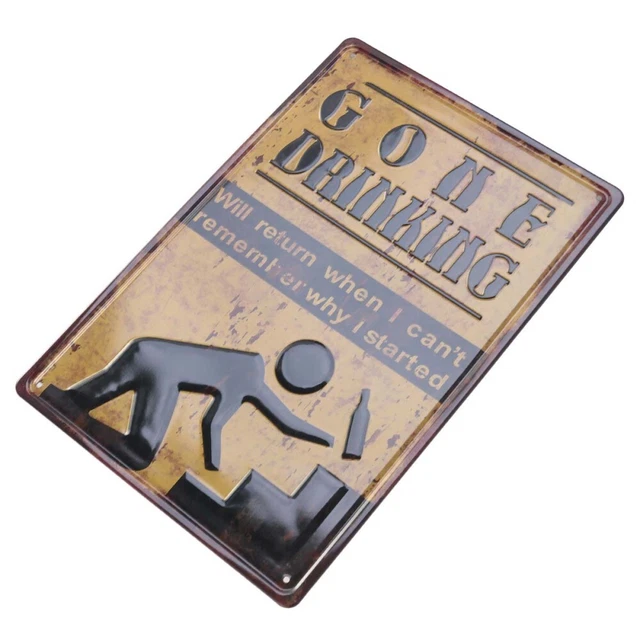 Einfache Wahrheit Vintage Dekorative Zeichen Zinn Metall Eisen Auto Zeichen Male