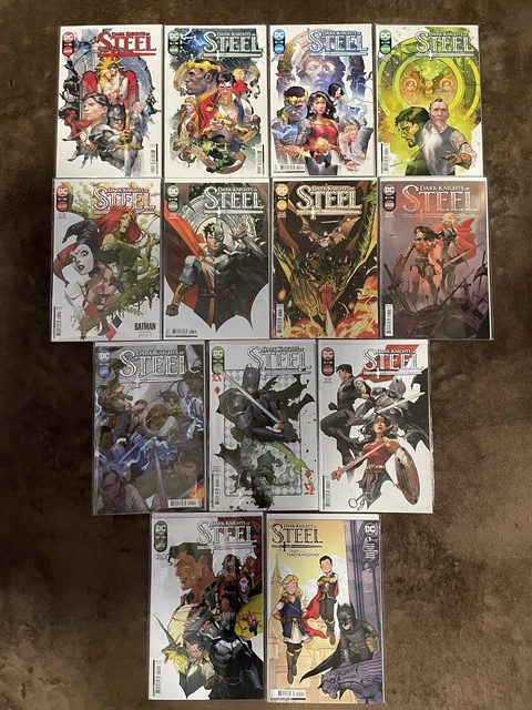 Dark Knights of Steel #1-12 Complete Set 1st Prints M/NM DC Taylor Putri Batman