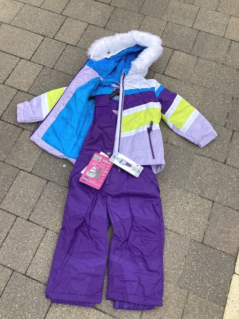 Brand New Girls Weatherproof 32 Degree Ski Suit, Snow Suit, Age 3
