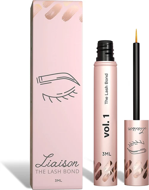 Suero de crecimiento de pestañas Liaison Lash Bond - impulso y potenciador de pestañas péptidos naturales y