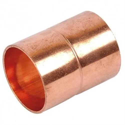 HVAC Copper Slip Coupling, 1-1/8 in. OD, 1 in ID TUBING BAG OF 4