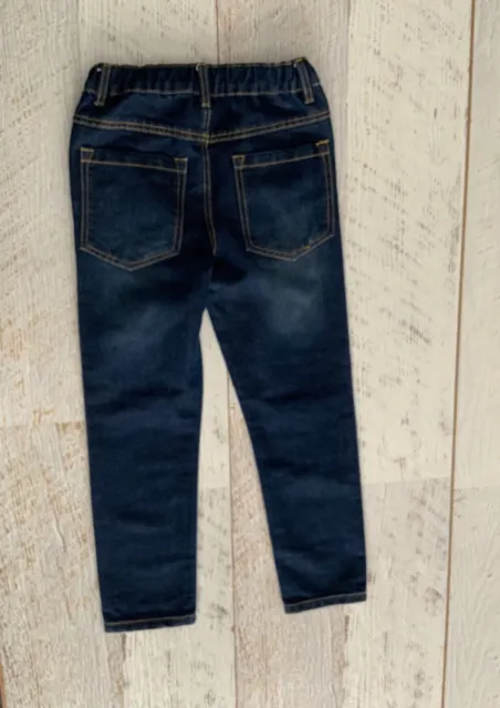 Boys size 7 blue kids & co denim jeans adjustable waist