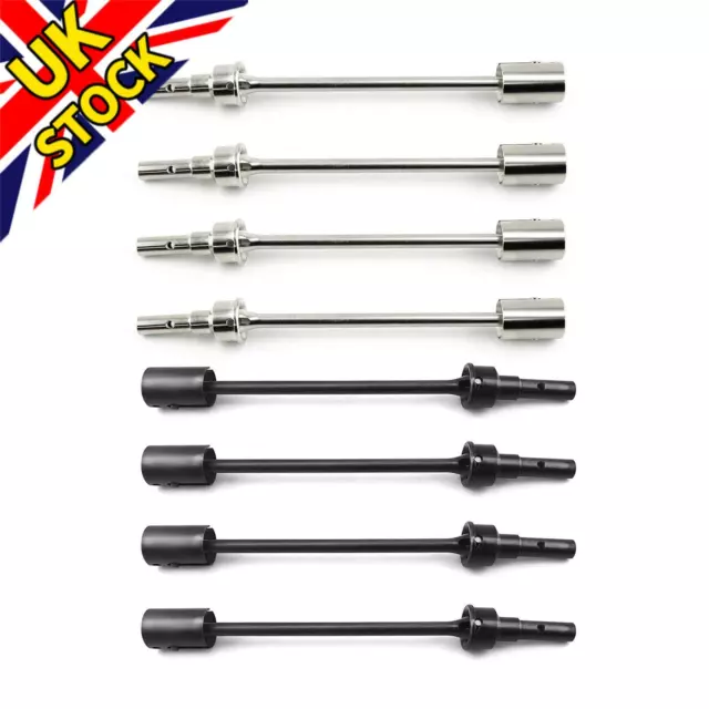 UK 45# Steel Front & Rear CVD Drive Shaft For TRAXXAS E REVO 2.0 86086-4 RC Car