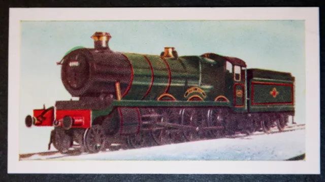 GREAT WESTERN RAILWAY Hall Class Nr. 4998 Eyton Hall Vintage 1962 Karte ED03M