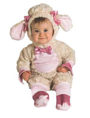 Amscan Bambino Bambini Piccolo Agnello Costume Felpa Fattoria Molla Halloween Mary 