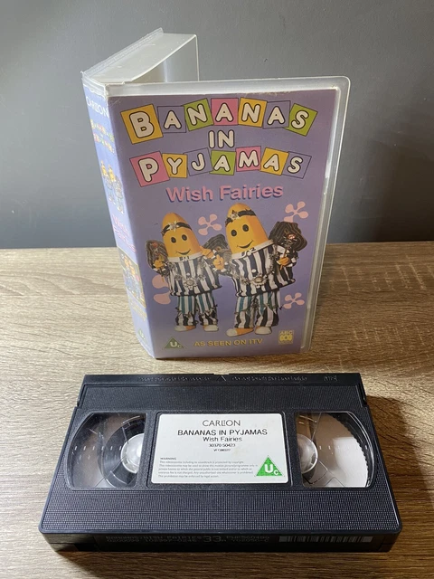 BANANAS IN PYJAMAS Wish Fairies 1997 Uc Children s PAL VHS Video bananas-in-pyjamas-wish-fairies-1997-uc-children-s-pal-vhs-video