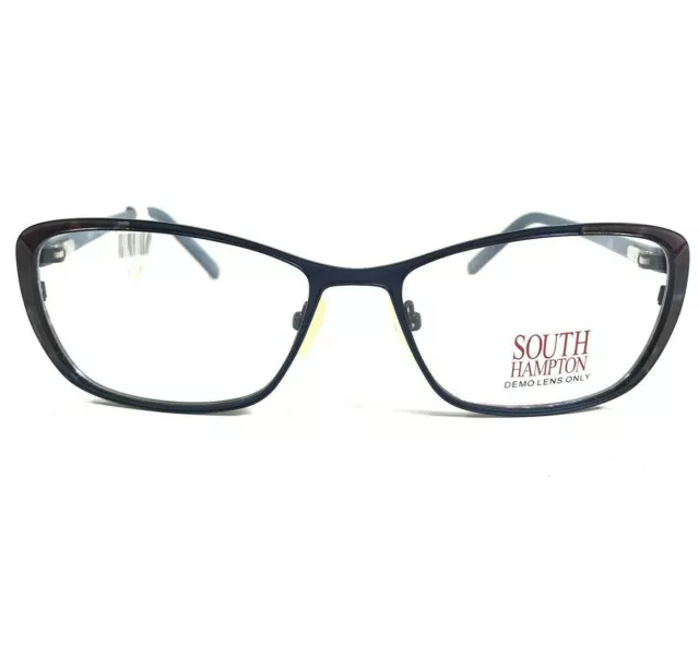 South Hampton SH 6005 TO/LV Eyeglasses Frames Purple Tortoise Square  53-16-135
