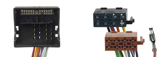 Fiches ISO Autoradio compatible avec Ford Fiesta Focus C-Max S-Max Mondeo Fusion