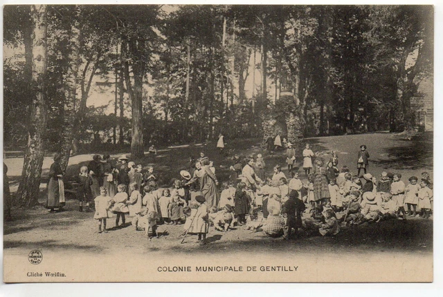 LAXOU GENTILLY Nancy - Meurthe et Moselle - CPA 54 - Municipal Colony for Children