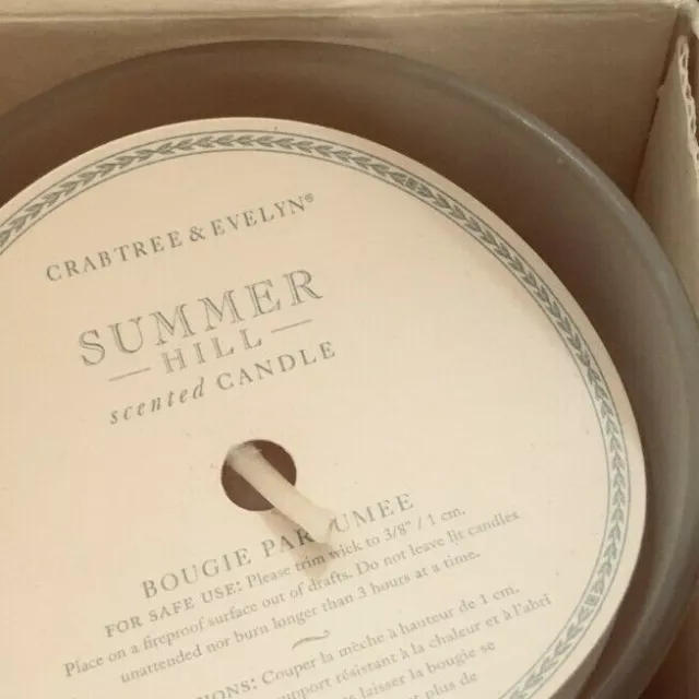 Bougir Parfumée Crabtree & Evelyn Summer Hill (Rare) 2