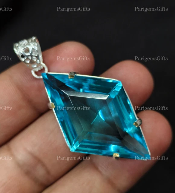Saphir Naturel Du Montana 6 Carats – Forme Carrée, Couleur Verte – Certifié GIR