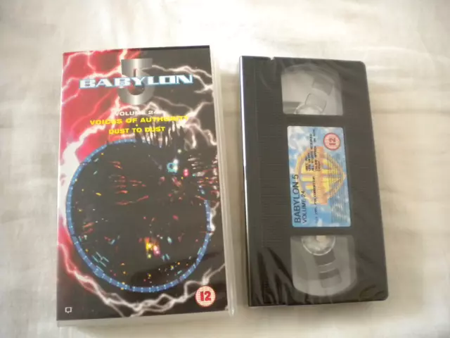 Babylon 5 Volume 24 Vhs Video BRAND NEW Factory Sealed Voices of Authority