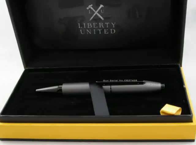 Cross X Series Liberty United Gunmetal & Black Rollerball Pen - New In Box