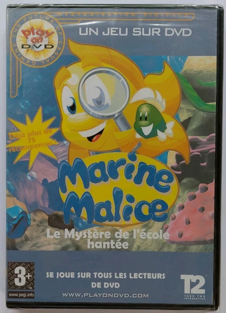 Jeu PC CD-ROM : Marine Malice Et Le Mystère Des Graines D'algues - Éditeur Humongous, 1994