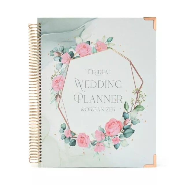 Complete Wedding Planner Hardcover Wedding Organizer Floral Wedding Diary