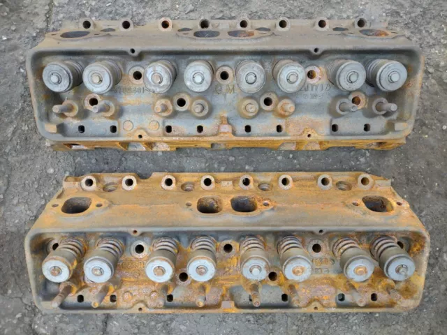 1962 Chevrolet Chevy Corvette 327 Heads 3782461 461 3782461X 461X J-16-1 J-17-1