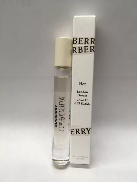 BURBERRY Her London Dream Eau De Parum Roller Pen 7.5 ml 0.25 Oz Travel Size New