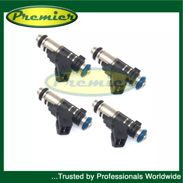 Premier 4x Fuel injector Fits Peugeot 206 Citroen C2 C3 1.1 i Petrol Hatchback 2