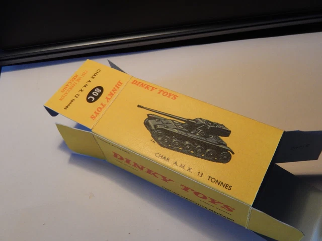 DINKY TOYS AMX 13 REF 80C NEUF/BOITE D'ORIGINE NEW/BOX SCALE 1/43