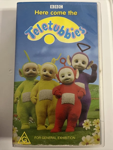 TELETUBBIES HERE Comes The Teletubbies Musical Playtime VHS PAL 11 teletubbies-here-comes-the-teletubbies-musical-playtime-vhs-pal-11