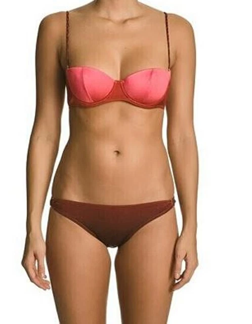 Maillot De Bain 2 Pièces ANITA Modèle CILIANA - Taille 44C - Polyamide - Orange - Neuf Avec étiquettes