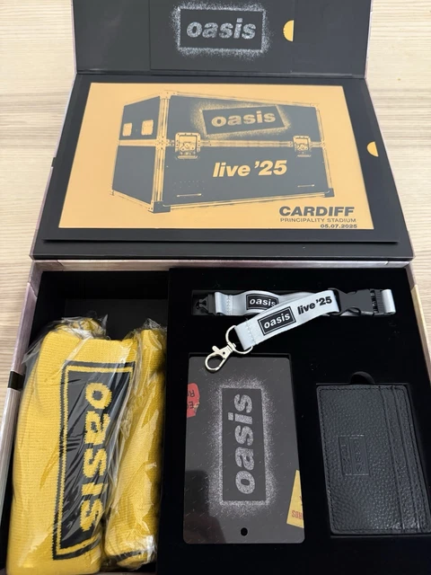 OASIS LIVE '25 - VIP Collectors Merch Box - Limited Edition - 2nd
