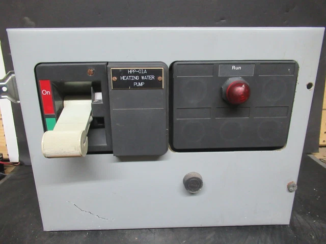 Cutler Hammer Motor Starter Control Bucket 2100 12" Nema Size 1 A200M1Cacp 7 Amp