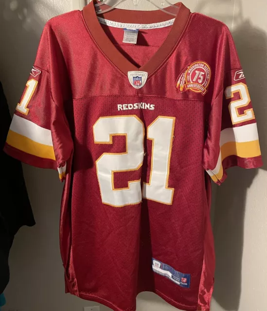 Sean Taylor Jersey Reebok Stitched Redskins 75th Anniversary Mens Size 48 Large