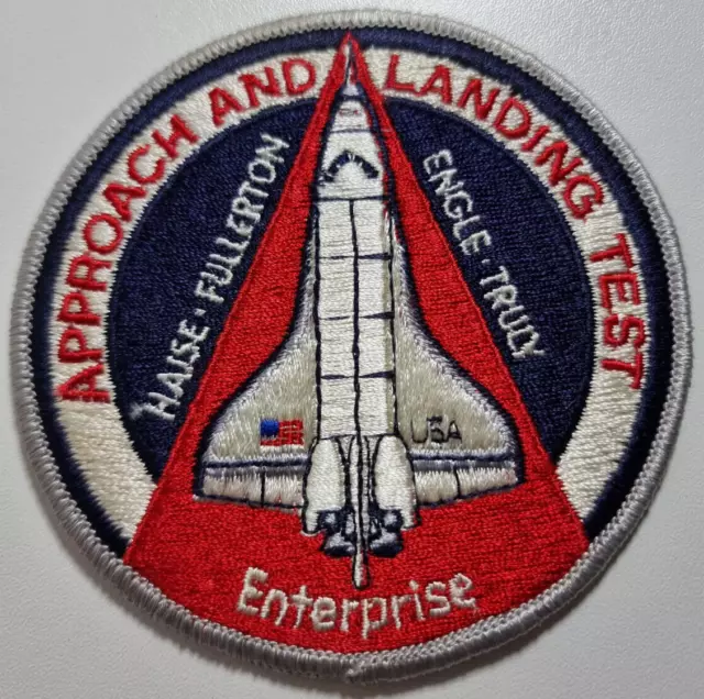Original NASA Patch Aufnäher Space Shuttle Enterprise Approach and Landing Test